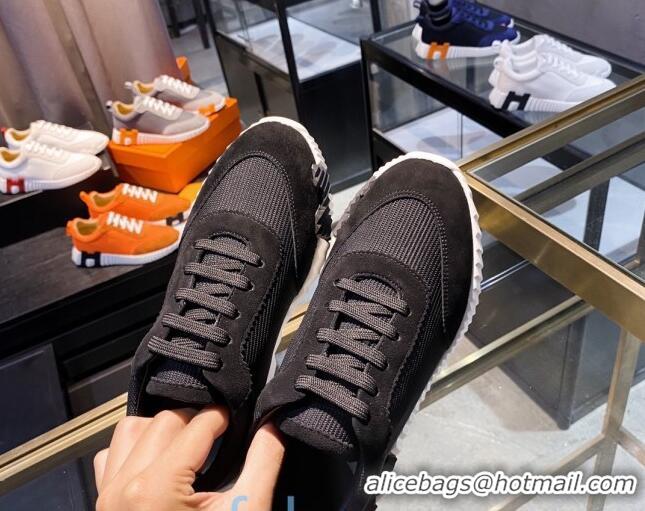 Good Looking Hermes Athlete H Sneakers 092401 Black