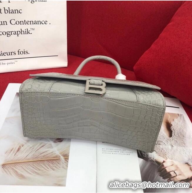 Buy Fashionable Grade Balenciaga Original Leather 2594 gray