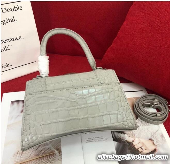 Buy Fashionable Grade Balenciaga Original Leather 2594 gray