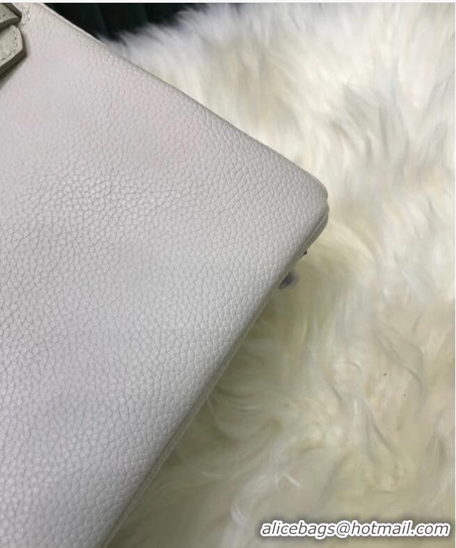 Traditional Specials Hermes Birkin Bag Original Leather crocodile togo HBK2530 &white