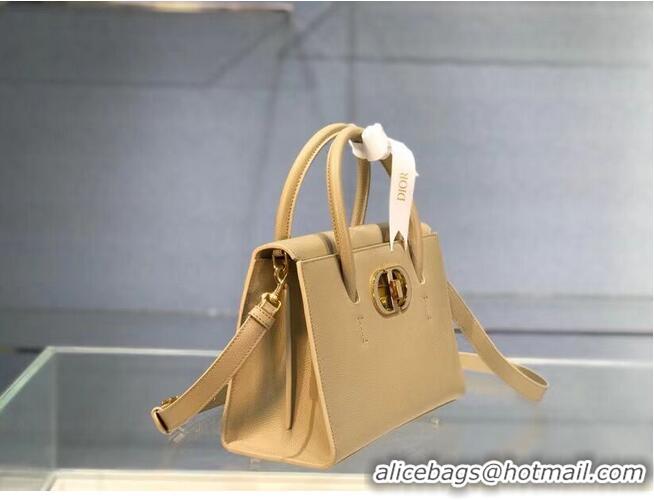 Cheap Price DIOR MEDIUM ST HONORE TOTE Grained Calfskin M9321UMBA Beige