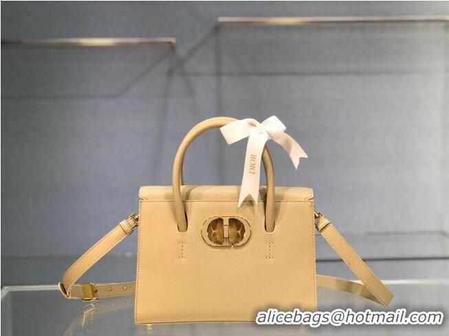 Cheap Price DIOR MEDIUM ST HONORE TOTE Grained Calfskin M9321UMBA Beige