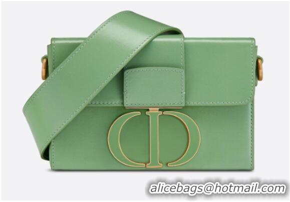 Popular Style DIOR 30 MONTAIGNE BOX BAG Mint Green Box Calfskin M9204U