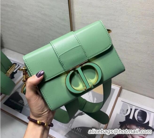 Popular Style DIOR 30 MONTAIGNE BOX BAG Mint Green Box Calfskin M9204U