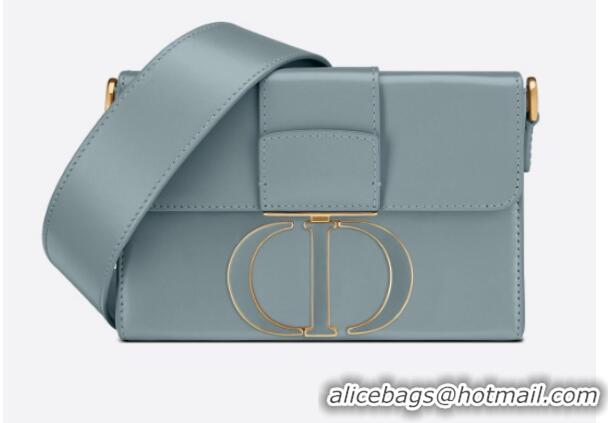 Buy Cheap DIOR 30 MONTAIGNE BOX BAG Mint Cloud Box Calfskin M9204U Blue