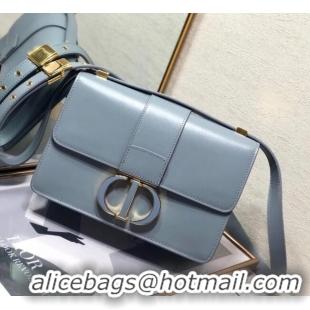 Hot Sell DIOR 30 MONTAIGNE BAG Cloud Box Calfskin M9203UM Blue