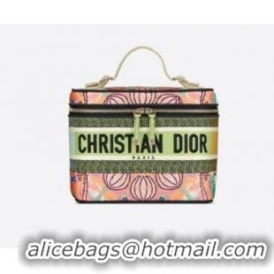 Buy Discount DIORTRAVEL VANITY CASE Multicolor Dior in Lights Embroidery S5480V