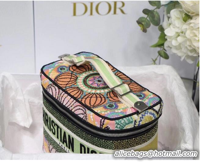 Buy Discount DIORTRAVEL VANITY CASE Multicolor Dior in Lights Embroidery S5480V