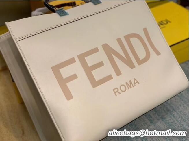 Grade Quality FENDI SUNSHINE large beige leather shopper 8BH387A