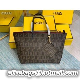 Top Grade FENDI Fabric Bag 69555 Burgundy