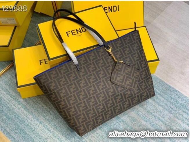 Grade Inexpensive FENDI Fabric Bag 69555 Blue