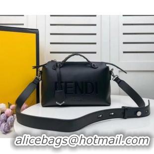 Good Taste FENDI MEDIUM BY THE WAY leather Boston bag 8BL146A BLACK