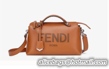 Buy Discount FENDI MEDIUM BY THE WAY leather Boston bag 8BL146A Brown