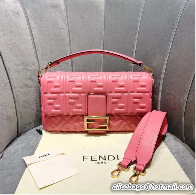 Buy Fashionable FENDI BAGUETTE Shoulder Bag 8BS017 rose