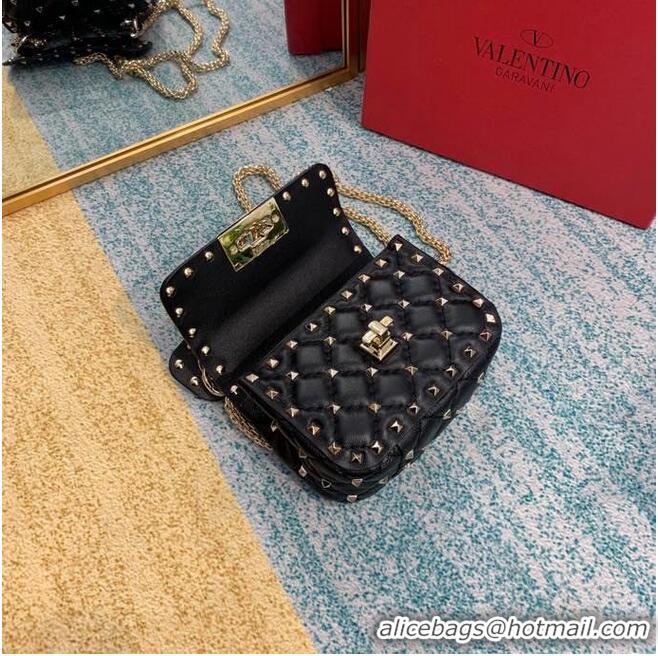 Good Taste Valentino Garavani Rockstud Spike bag 0126 black