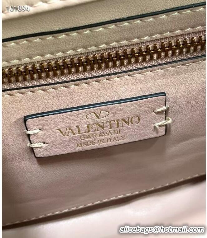 Spot Bulk Valentino mini Garavani Roman Stud V2061 pink