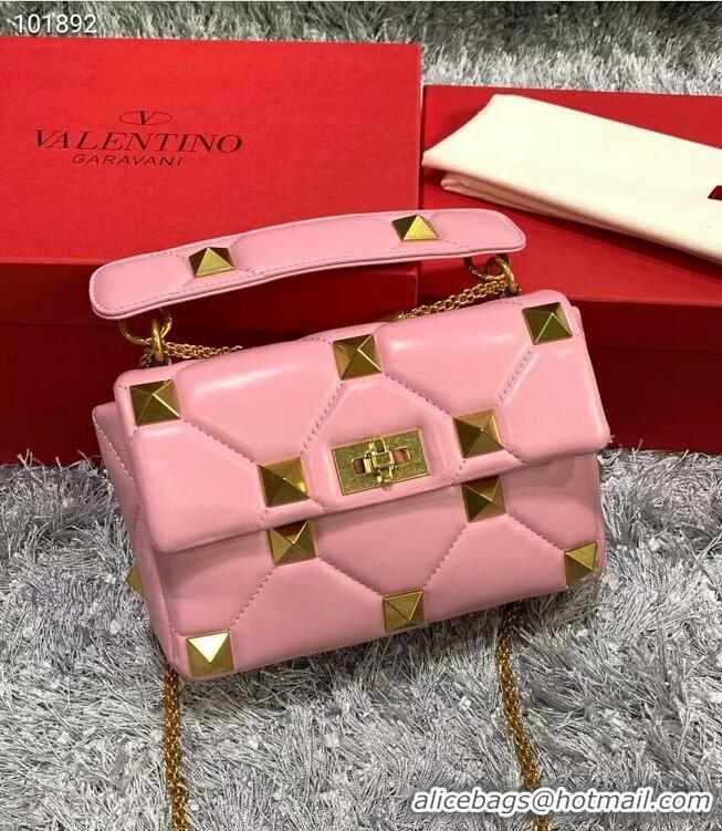 New Fashion Valentino mini Garavani Roman Stud V2061 cherry blossoms