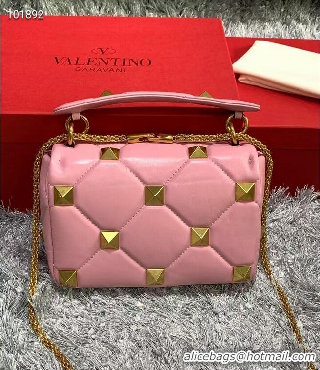 New Fashion Valentino mini Garavani Roman Stud V2061 cherry blossoms