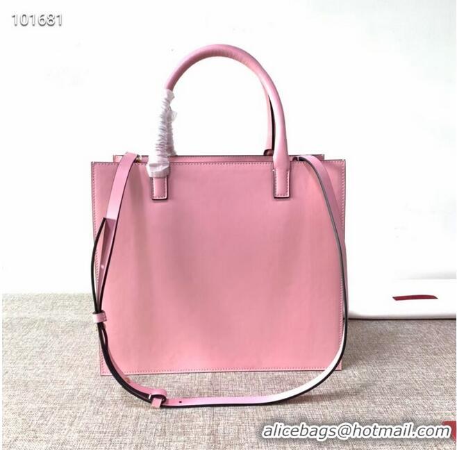 Grade Quality VALENTINO Origianl leather tote V2021 pink