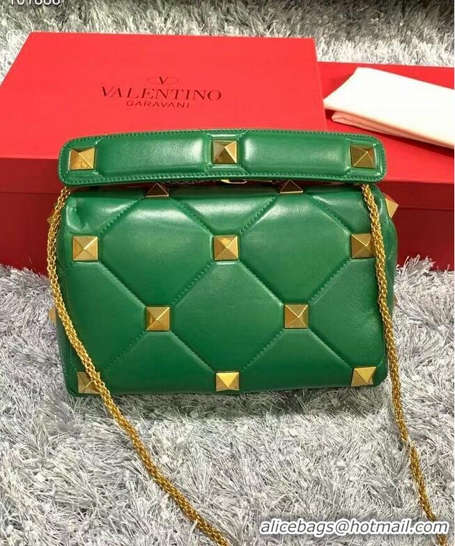 Most Popular Valentino medium Garavani Roman Stud V2060 green