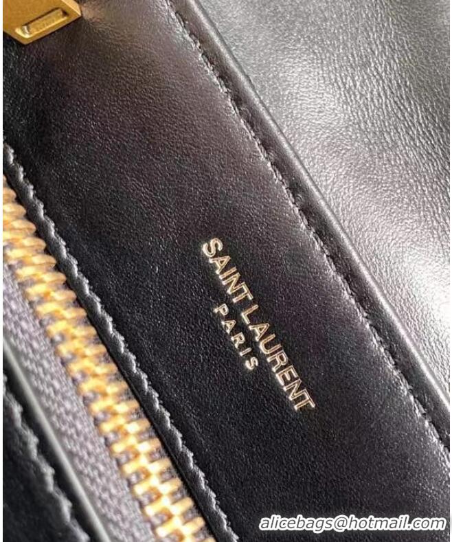 Well Crafted SAINT LAURENT LOULOU SMALL IN MATELASSE Y LEATHER 494699 black&BRONZE METAL HARDWARE