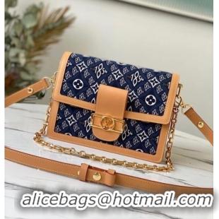 Buy Classic Louis Vuitton SINCE 1854 DAUPHINE M57499 blue