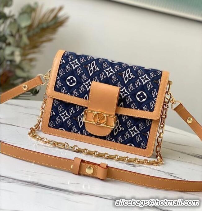 Buy Classic Louis Vuitton SINCE 1854 DAUPHINE M57499 blue