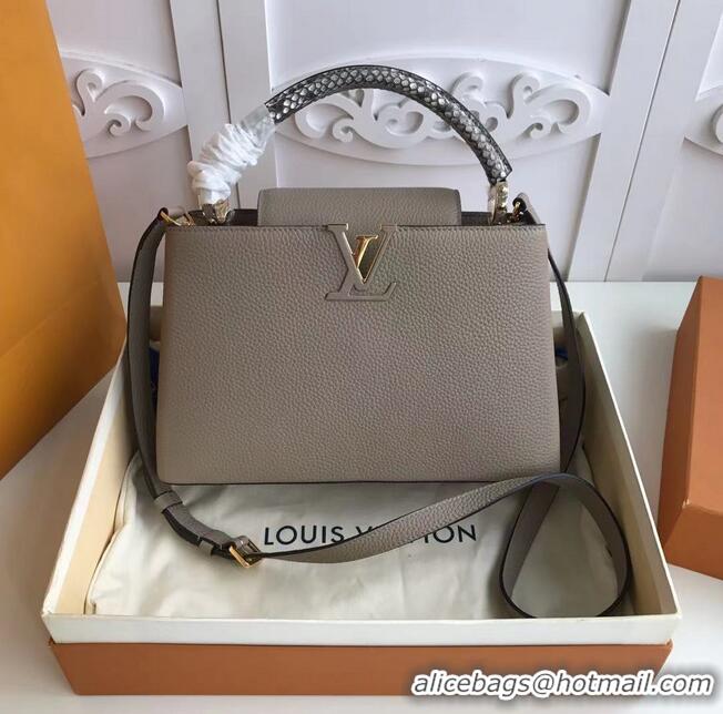 Top Quality Classic Louis Vuitton CAPUCINES PM M52386 Grey