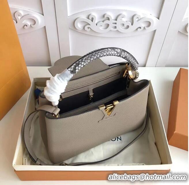 Top Quality Classic Louis Vuitton CAPUCINES PM M52386 Grey