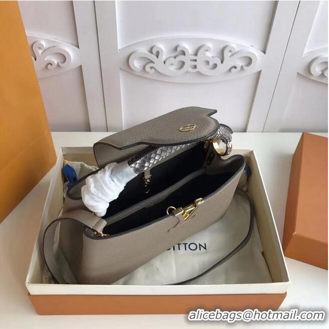 Top Quality Classic Louis Vuitton CAPUCINES PM M52386 Grey