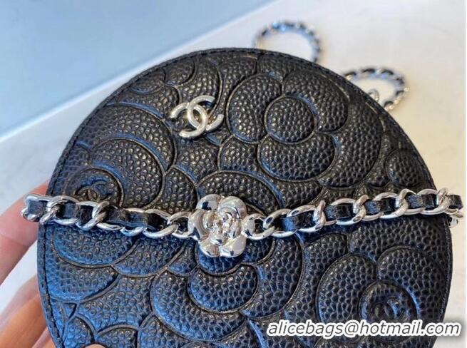 Discount Chanel classic clutch with chain Lambskin & silver-Tone Metal AP3319 black