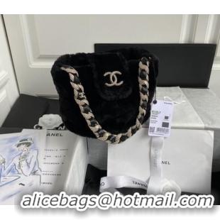 Promotional Popular Style Chanel bucket bag AS2257 Black