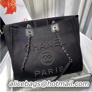 Good Quality Chanel 19SS Shopping bag A67001 black