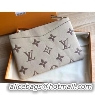 Well Crafted Louis vuitton original POCHETTE VOYAGE M80174 Cream