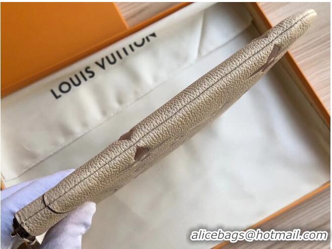 Well Crafted Louis vuitton original POCHETTE VOYAGE M80174 Cream