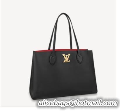 Buy Inexpensive Louis vuitton original LOCKME SHOPPER M57345 black