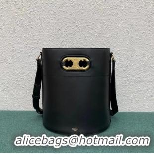 Best Price Celine BUCKET BAG IN SHINY CALFSKIN 193043 black