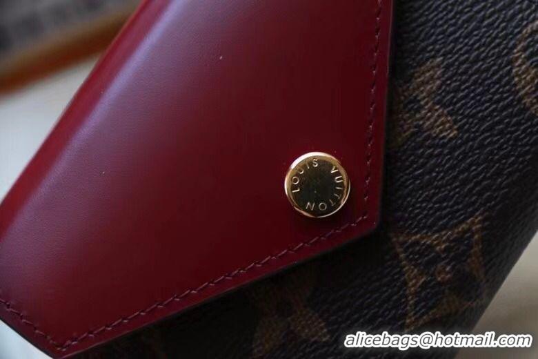 Good Quality Louis Vuitton Original Leather Wallet M69178 Wine