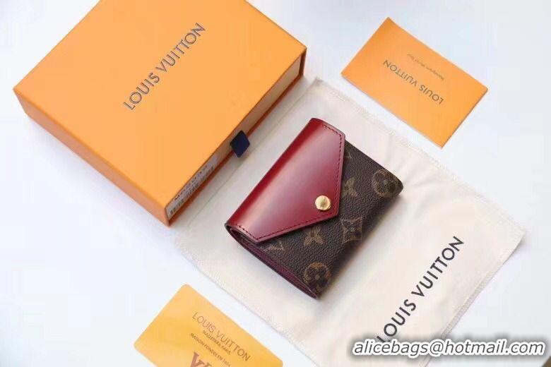 Good Quality Louis Vuitton Original Leather Wallet M69178 Wine