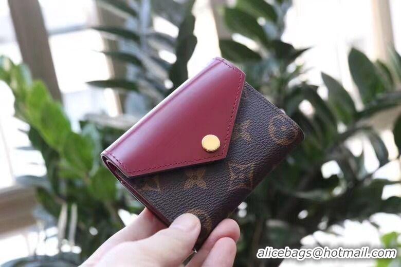 Good Quality Louis Vuitton Original Leather Wallet M69178 Wine