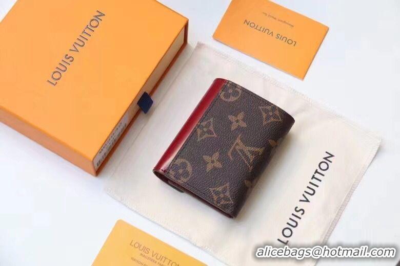 Good Quality Louis Vuitton Original Leather Wallet M69178 Wine