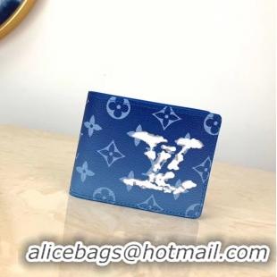 Good Product Louis Vuitton Multiple Wallet M60895 Blue