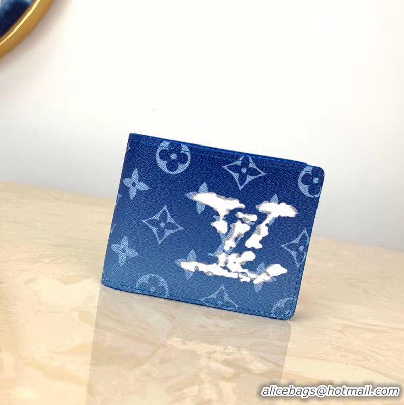 Good Product Louis Vuitton Multiple Wallet M60895 Blue