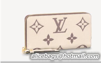 Unique Discount Louis vuitton ZIPPY WALLET M80116 Cream