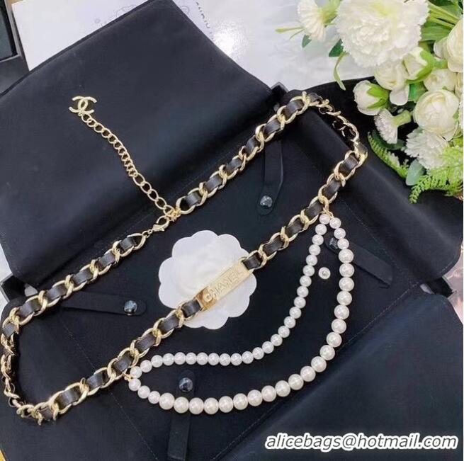 Best Price Chanel Pearl waist chain CE5969