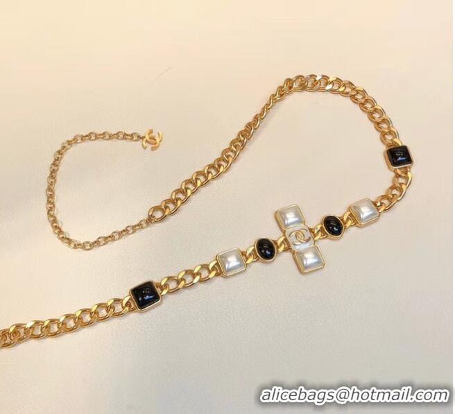 Fashion Inexpensive Chanel Pearl waist chain CE5970