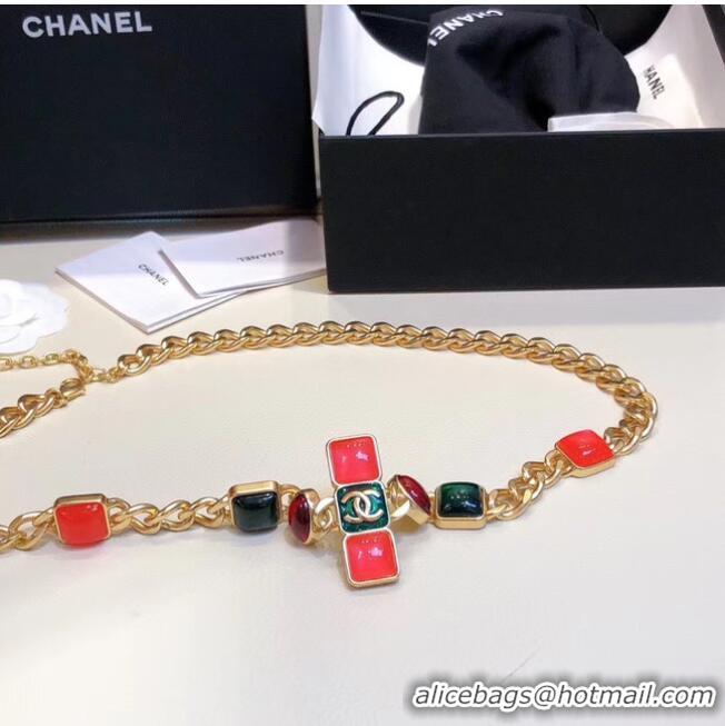 Original Cheapest Chanel Pearl waist chain CE5971