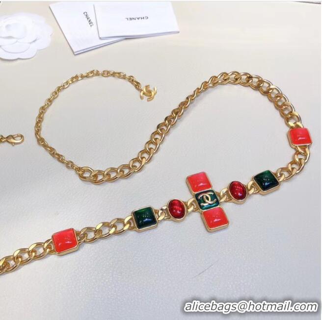 Original Cheapest Chanel Pearl waist chain CE5971