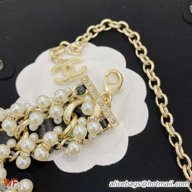 Particularly Recommended Chanel Pearl waist chain CE5996