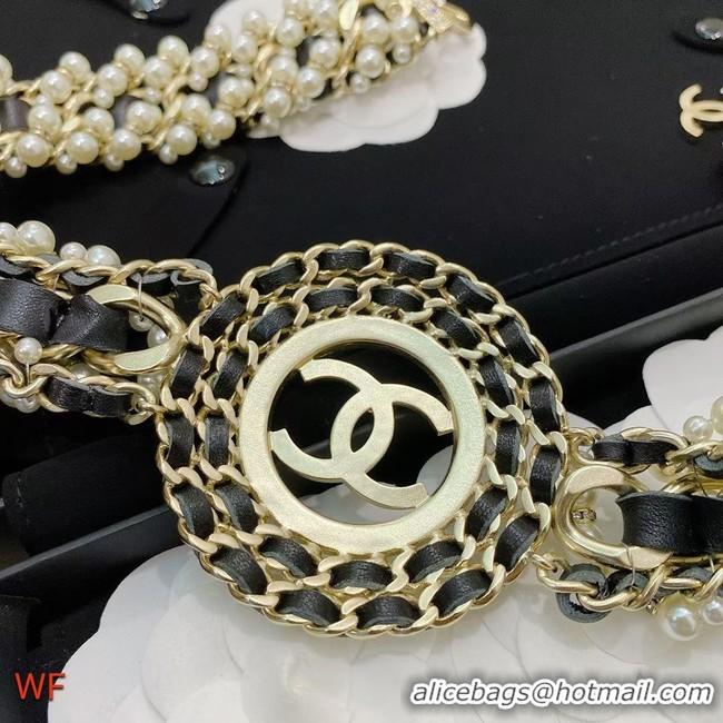 Particularly Recommended Chanel Pearl waist chain CE5996